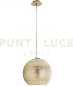 Lampadario a sospensione vanity oro 1 luce attacco e27 30x30x120cm ...