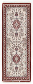 Isfahan Tappeto 80 x 230 (Iran) Annodato A Mano