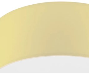Plafoniera SIRJA PASTEL 1xE27/60W/230V diametro 35 cm giallo