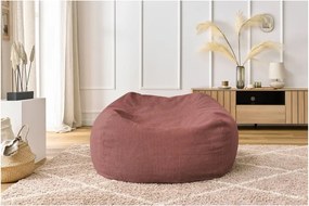 Puof a sacco in rosa chiaro Voltaire – Bobochic Paris