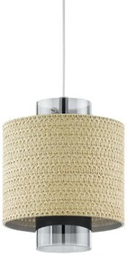 Eglo 43393 - Lampadario a sospensione con filo MEDIOUNA 1xE27/40W/230V