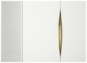 Armadio bianco 80x195 cm Kobe - Woodman