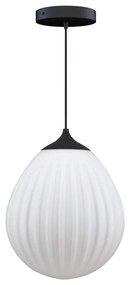 Paralume bianco e nero ø 27 cm Around the World Medium - UMAGE