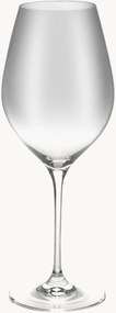 Set di 6 bicchieri da vino rosso in cristallo Cuvee