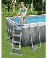 Bestway Scaletta per Piscina Flowclear a 4 Gradini 122 cm