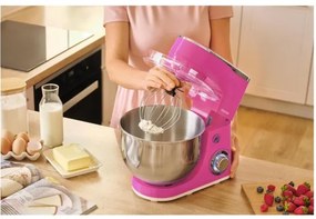 Sencor - Robot da cucina con ciotola in acciaio inox 1300W/230V rosa