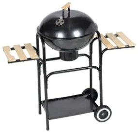 Barbecue a legna e carbone Michigan XL, barbeque rotondo