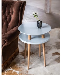 Tavolino UFO grigio scuro, Ø 45 cm Ufo - Ragaba