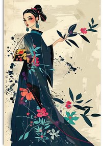 Stampa su tela – Japandi icona di moda