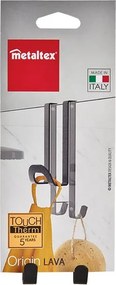 Gancio per appendere grigio Origin - Metaltex
