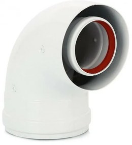 Baxi - Curva Coassiale 90° ø60/100 per Partenza Caldaie