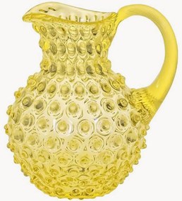 Brocca in vetro soffiato Paris Hobnail