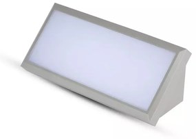 Applique Lampada Led Da Parete Angolare 12W Colore Grigio 3000K IP65 Luce Indiretto SKU-218233