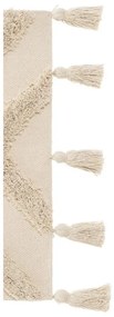 Tappeto in cotone lavabile crema 50x80 cm - Casa Selección