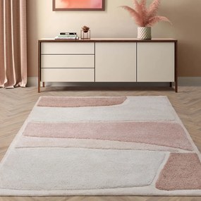 Tappeto rosa/color crema 200x290 cm Horizon – Asiatic Carpets