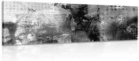 Stampa su tela – Pittura mediatica moderna in bianco e nero