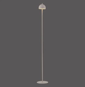 Schöner Wohnen 19245-39 - Lampada da terra LED dimmerabile BELLIS, 2,5W/5V, IP54, grigio