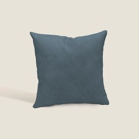 Atlanta cuscino quadrato disponibile in diversi colori realizzato in ecopelle primofiore blu
