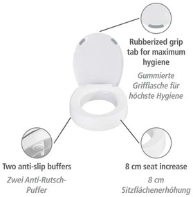 Sedile per WC Comfort bianco Secura - Wenko