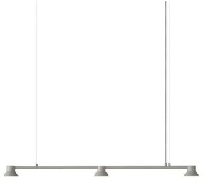 Normann Copenhagen - Hat Linear Lampada a Sospensione Small Warm Grey Normann Copenhagen