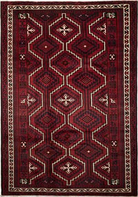 Lori Tappeto persiano 220x320 Rosso (Iran) Annodato A Mano