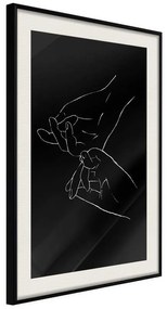 Poster Joined Hands (Black)