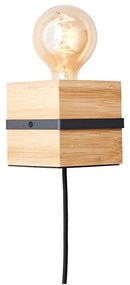 Brilliant - Applique BENNY 1xE27/40W/230V bambù