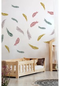 Letto per bambini in legno di pino in colore naturale 80x180 cm Mila CP - Adeko