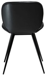 Sedia in similpelle nera Cloud - DAN-FORM Denmark