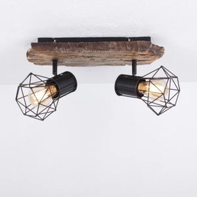 Globo 54017W-2 - Luce Spot PRISKA 2xE27/60W/230V