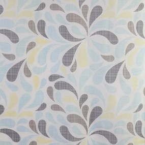 Tenda doccia 180x200 cm in poliestere multicolore con ganci inclusi