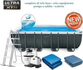 26356NP nuova piscina fuoriterra ultra xtr 549x279x132 cm + pompa a sabbia - Intex