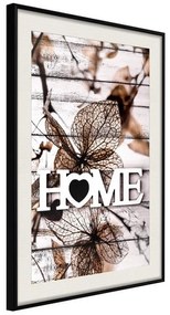 Poster  Family Home  Cornice Quadri Cornice nera con pass-partout, Larghezza x Altezza Home decor 20x30