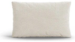 Cuscino per divano bianco con rivestimento in bouclé Poppy – Micadoni