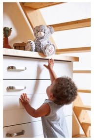 Kaloo - Peluche con melodia orso ROUGE