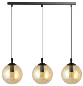 Lampadario a sospensione COSMO 3 BLACK MIODOWY Colore del corpo Nero