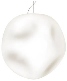 Hoba Grande Lampada a Sospensione 10m Bianco - Foscarini