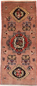 Loribaft Tappeto persiano 200 x 80 Marrone (Iran) Annodato A Mano