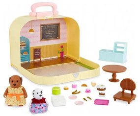 Li'l Woodzeez - Ambientazione in valigia pasticceria