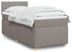 Giroletto A Molle Con Materasso Tortora 90x200 Cm İntessuto /