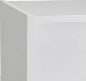 Libreria bianca 30x24x132 cm Cube – Casa Selección