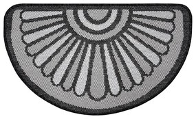 Zerbino grigio antracite , 50 x 80 cm Weave Ornamento - Hanse Home