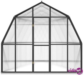 vidaXL Serra con Telaio di Base Antracite 12,63 m² in Alluminio
