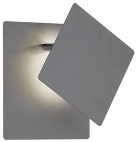 Wofi 4048-102Q - Applique a LED BAYONNE LED/6,5W/230V antracite