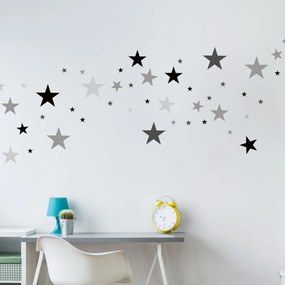 Adesivi da parete - 100 stelle | Inspio