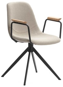 Set di sedie da pranzo beige 2 pz Tali - Marckeric