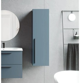 Colonna per mobile bagno Mia VISOBATH 1 anta P 27 x L 35 x H 120 cm avio laccato truciolare