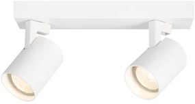 Faretto VOLF 2xGU10/10W/230V bianco