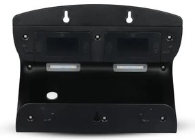 Lampada da parete solare a LED con sensore LED/7W/3,7V 4000K IP65 nero