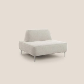 Newton poltrona modulare con schienali movibili T07 bianco